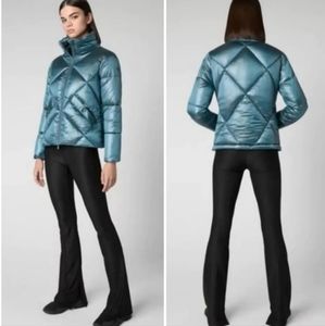 Save the Duck | NWOT Joan Puffer Jacket in Heaven Blue Size XS